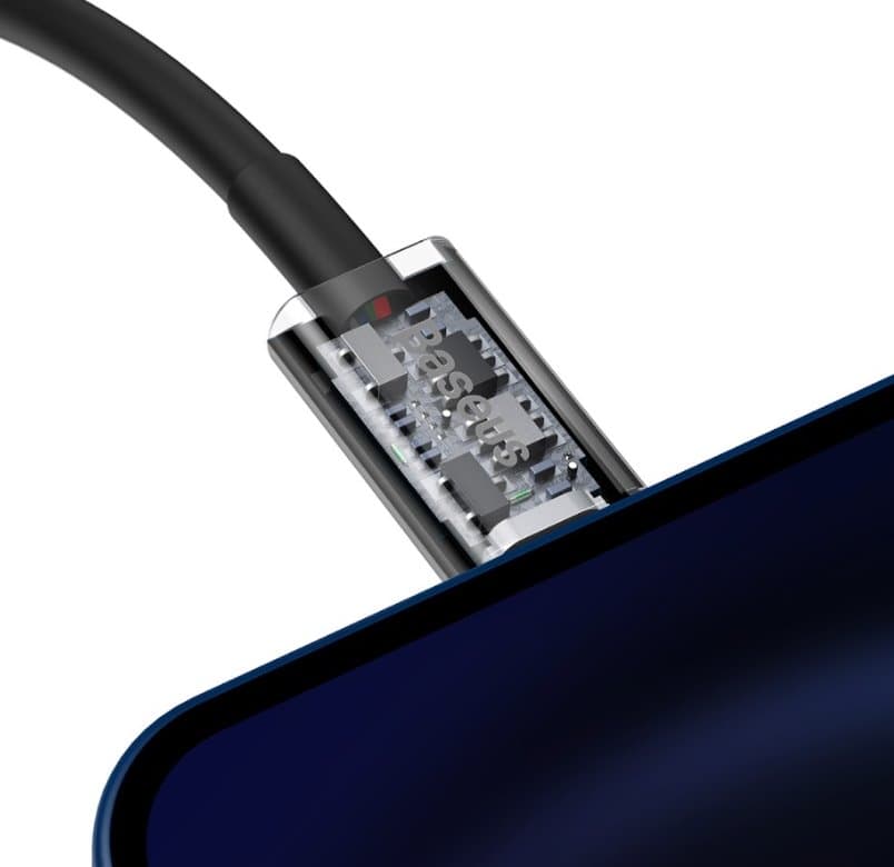 Baseus CATLYS-A01 Superior Fast Charging Datový Kabel USB-C to Lightning  20W 1m Black - náhled 5