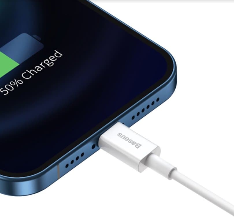 Baseus CALYS-C02 Superior Fast Charging Kabel Lightning 2.4A 2m White - náhled 5