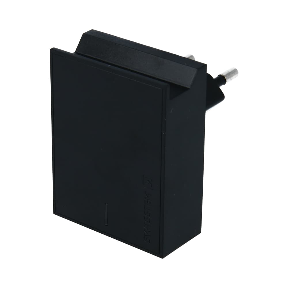 Swissten síťový adaptér smart ic 2x usb 3a power + datový kabel usb / lightning mfi 1,2 m černý - náhled 5