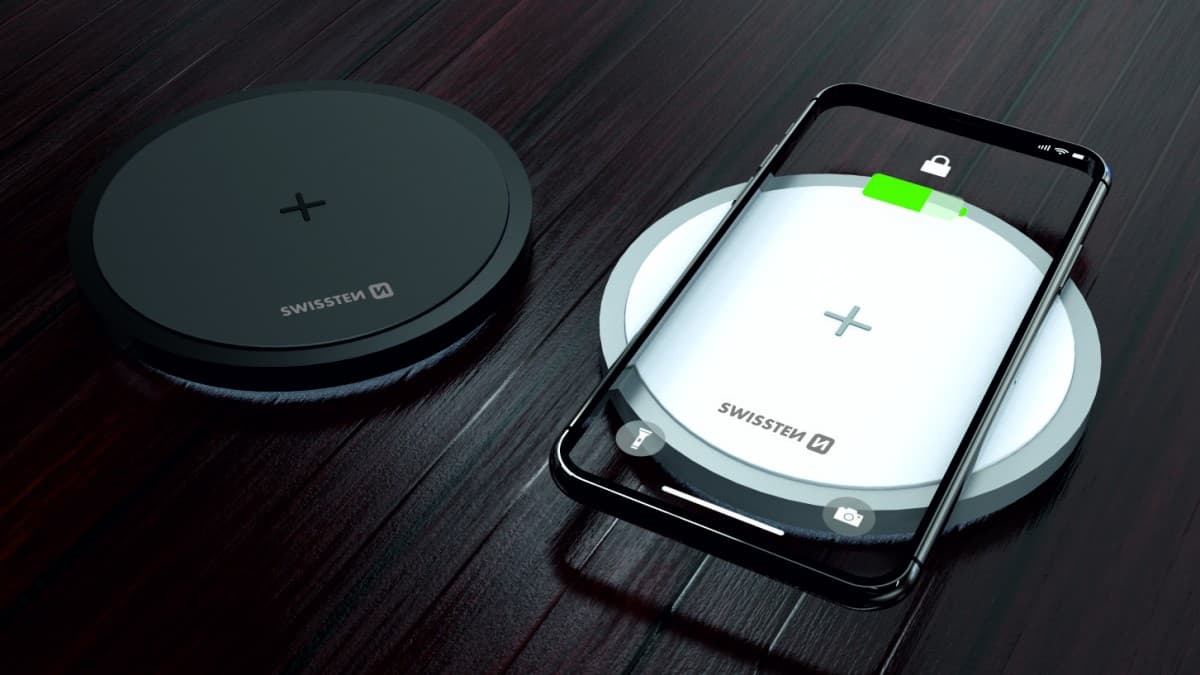 Swissten wireless nabíječka 15w bíla - náhled 5