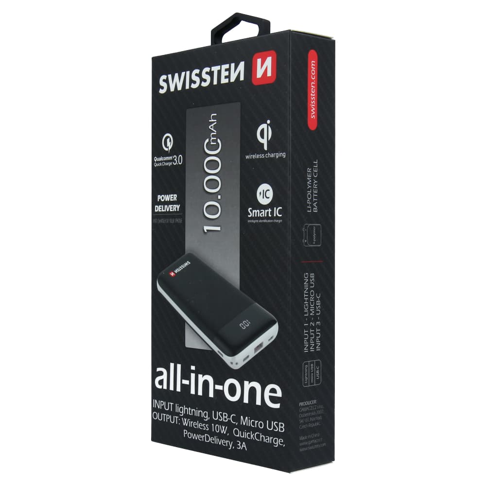 Swissten all-in-one power bank 10000 mah - náhled 5