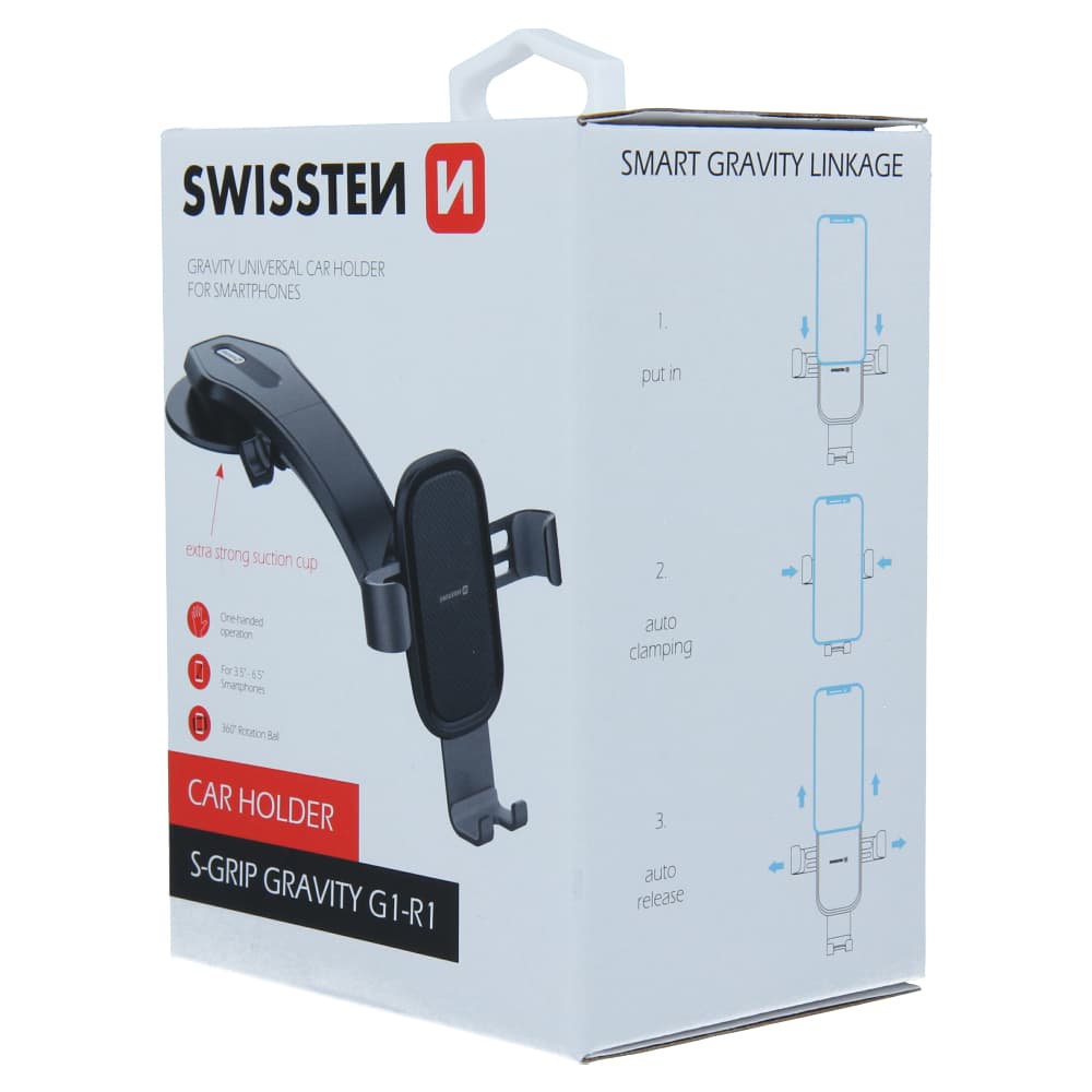 Držák do auta Swissten S-Grip Gravity G1-R1 - náhled 5