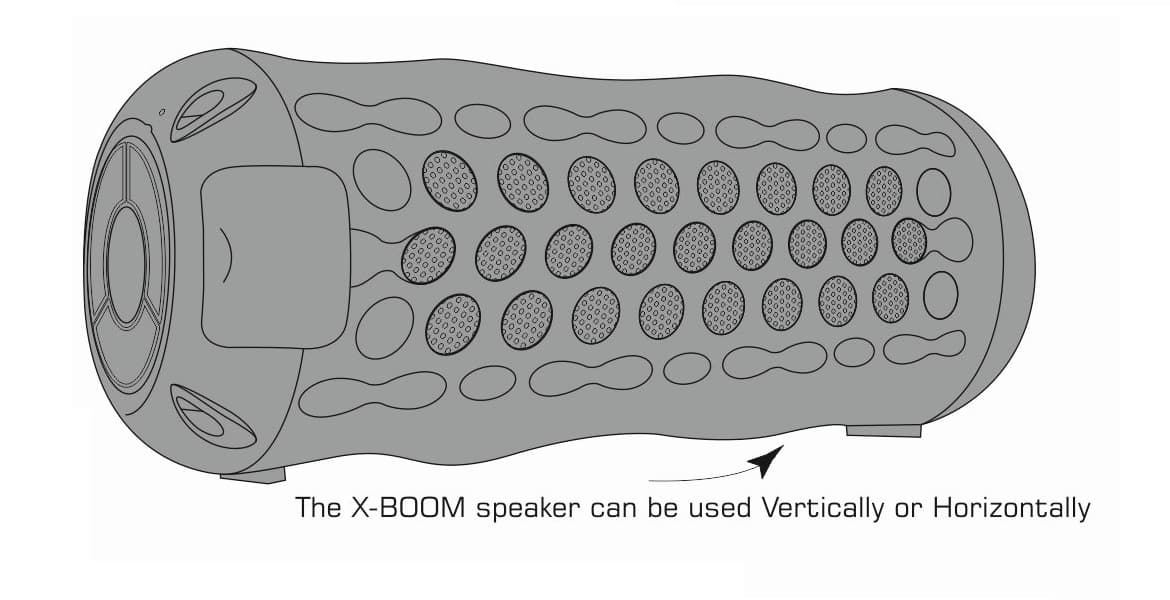 Bluetooth reproduktor swissten x-boom černý - náhled 5