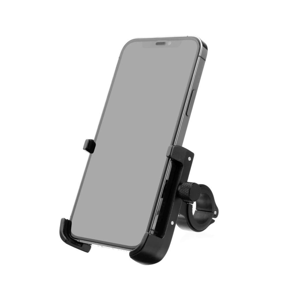 Hliníkový držák mobilního telefonu na kolo FIXED Bikee ALU 2 s otočnou hlavou, černý - náhled 5
