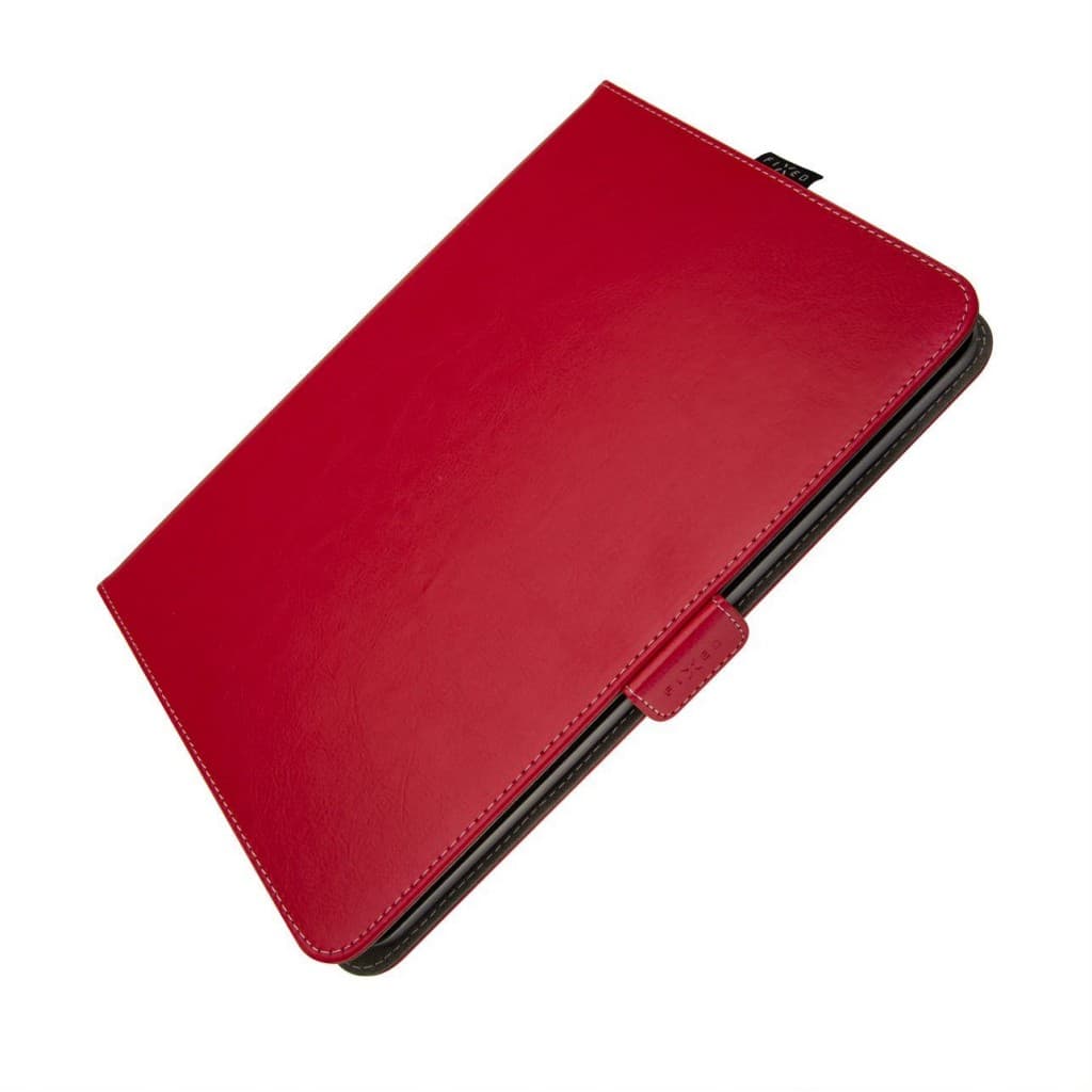Pouzdro pro 10,1" tablety FIXED Novel se stojánkem a kapsou pro stylus, PU kůže, červené - náhled 5