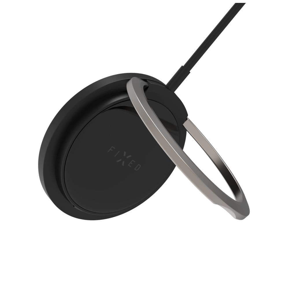 Bezdrátová nabíječka FIXED MagPad s podporou uchycení MagSafe a stojánkem, 15W, černá - náhled 5