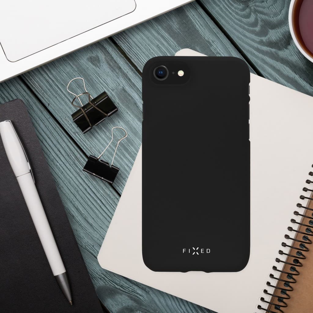 Zadní pogumovaný kryt FIXED Story pro Samsung Galaxy A53 5G,černý - náhled 5