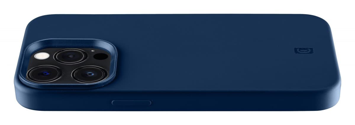 Ochranný silikonový kryt Cellularline Sensation pro Apple iPhone 13 Pro Max, modrý - náhled 5