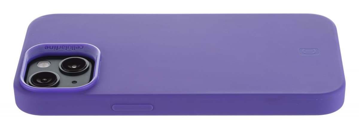 Ochranný silikonový kryt Cellularline Sensation pro Apple iPhone 14, fialový - náhled 5