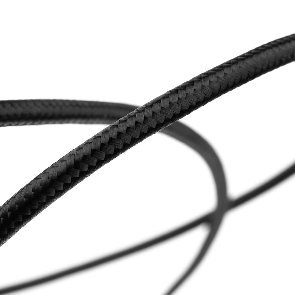 Krátký nabíjecí a datový opletený kabel FIXED s konektory USB-C/USB-C a podporou PD, 0.5m, USB 2.0, 100W, černý - náhled 5