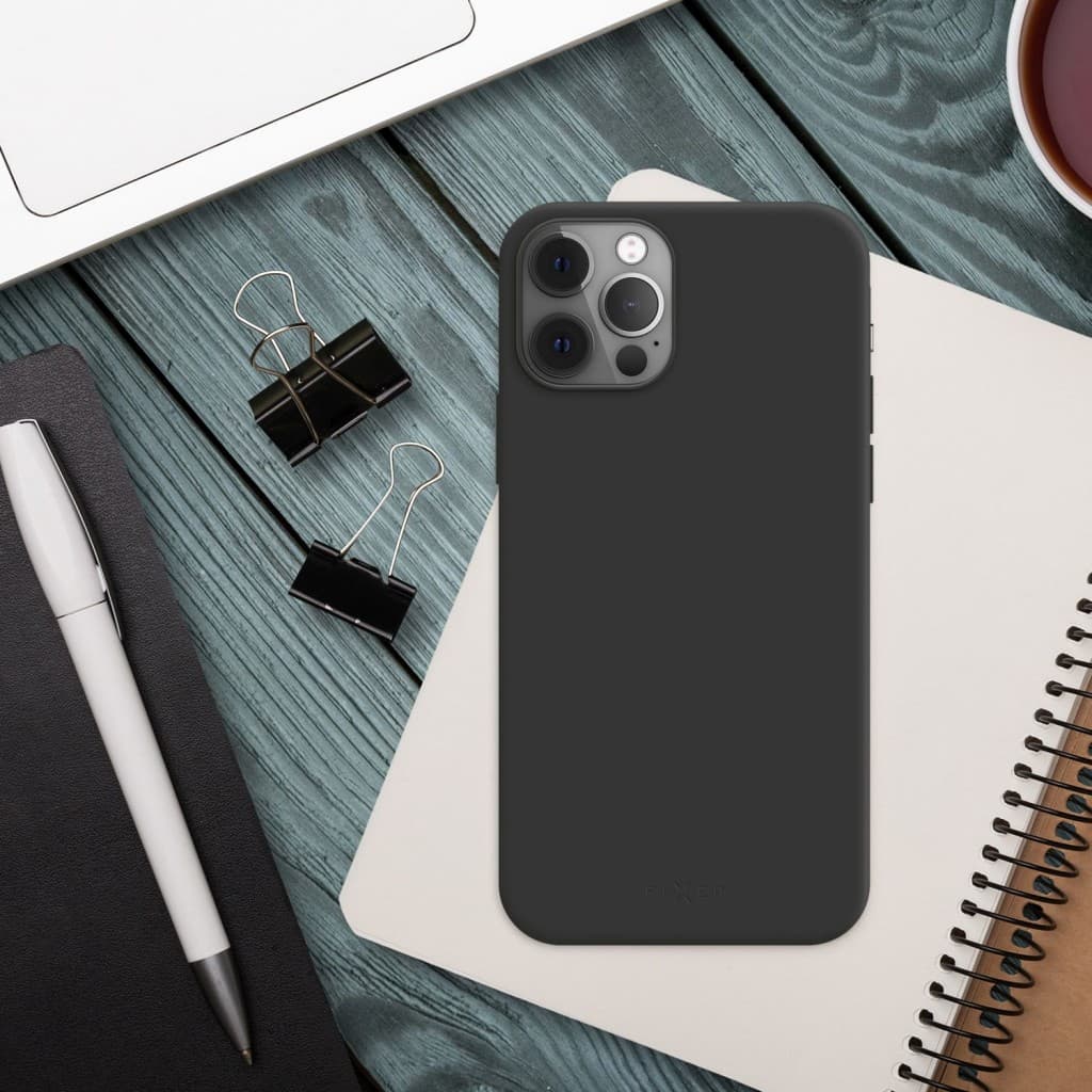 Zadní pogumovaný kryt FIXED Story pro Samsung Galaxy A54 5G, černý - náhled 5