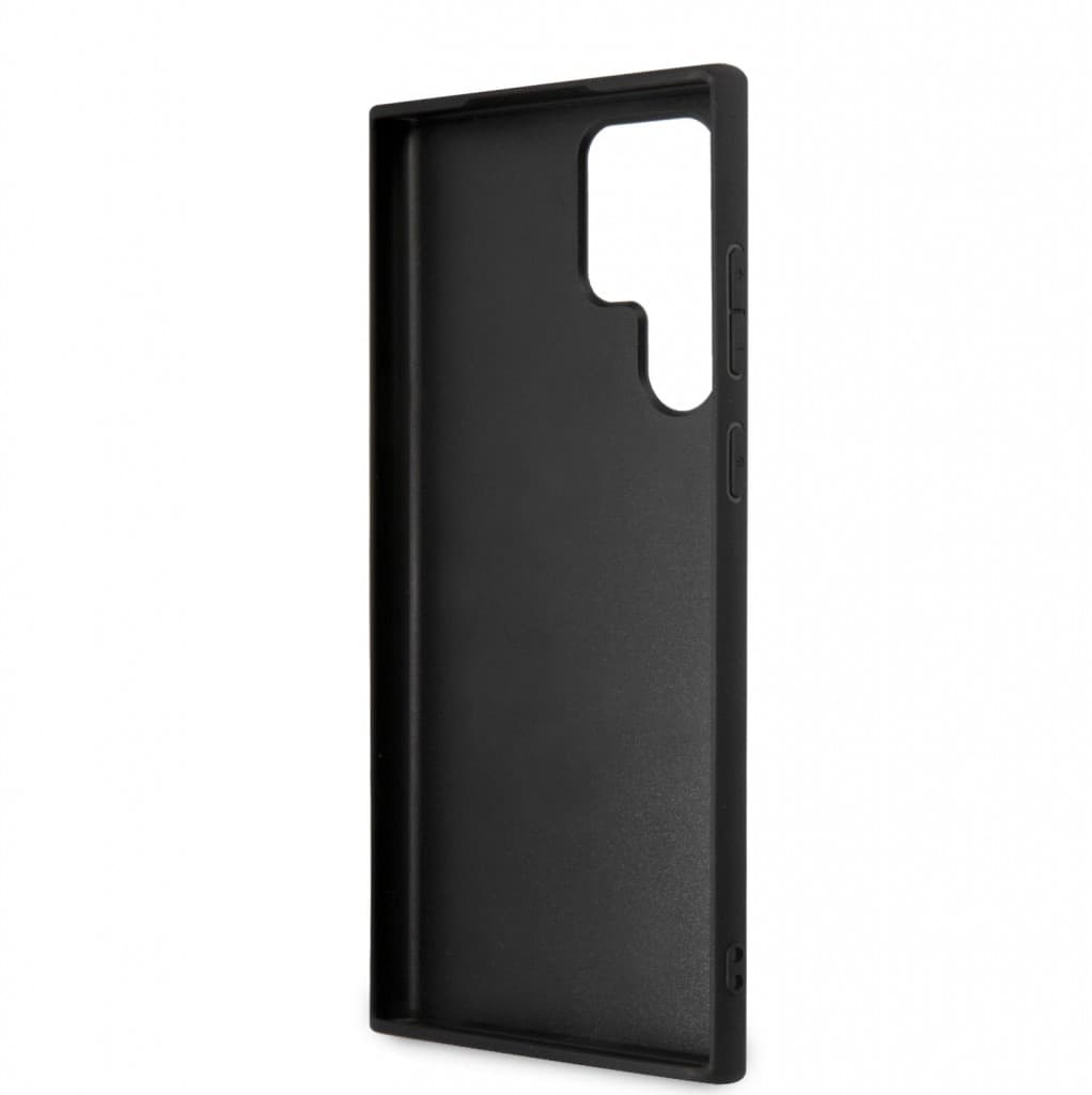 Guess PU 4G Metal Logo Zadní Kryt pro Samsung Galaxy S23 Ultra Grey - náhled 5