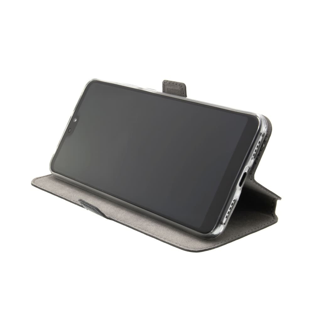 Tenké pouzdro typu kniha FIXED Topic pro Nokia C22, černé - náhled 5