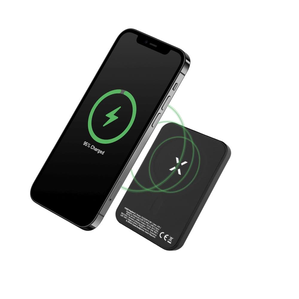 Powerbanka FIXED MagZen s bezdrátovým nabíjením a podporou Magsafe, 6 000 mAh, černá - náhled 5