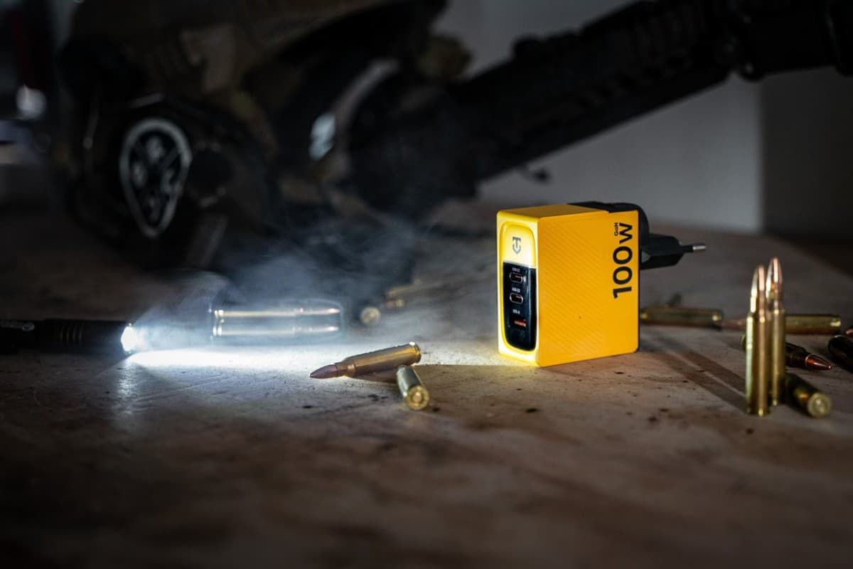 Tactical Nett Warrior GaN 100W Yellow - náhled 5