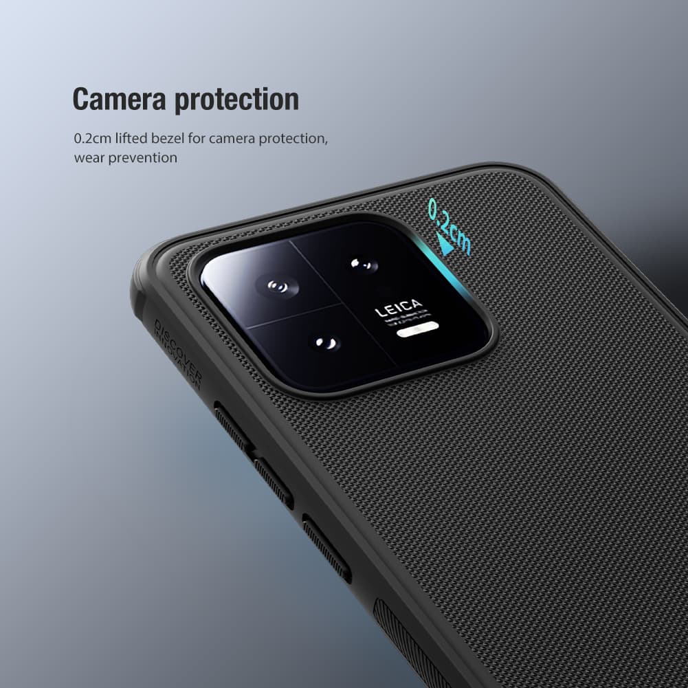 Zadní kryt Nillkin Super Frosted PRO na Xiaomi 13 černý - náhled 5