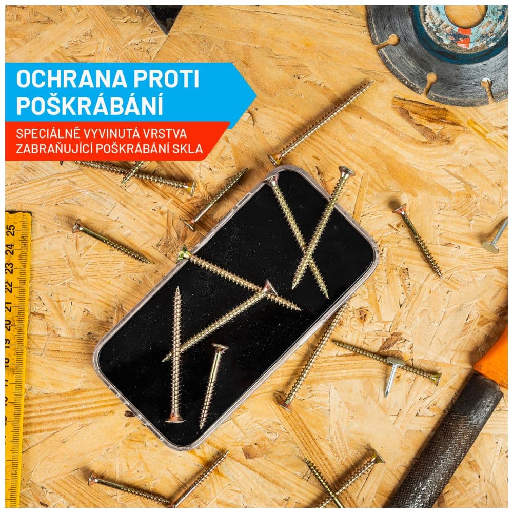 Prémiové ochranné tvrzené sklo FIXED Armor s aplikátorem pro Samsung Galaxy A54 5G, černé - náhled 5