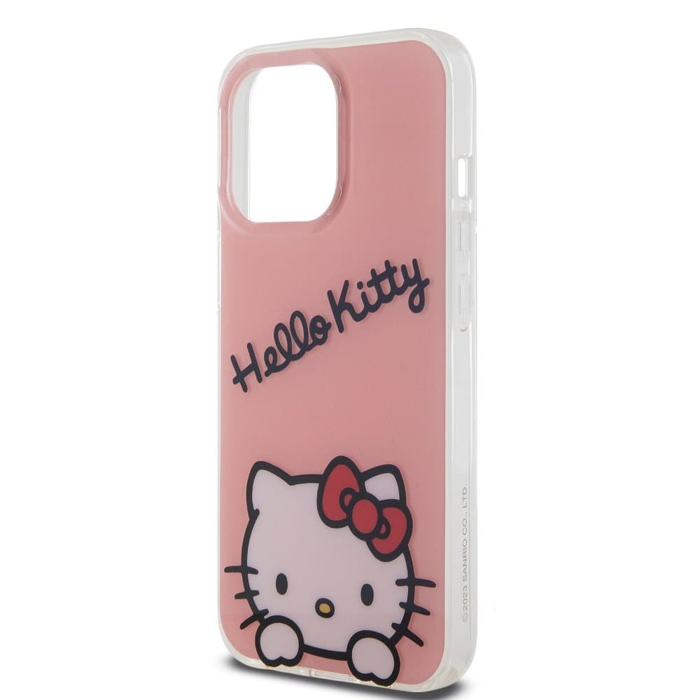Hello Kitty IML Daydreaming Logo Zadní Kryt pro iPhone 13 Pro Pink - náhled 5