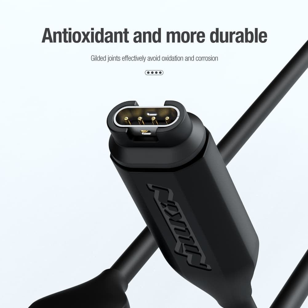 Nabíjecí a datový kabel Nillkin USB pro Garmin Watch černý - náhled 5