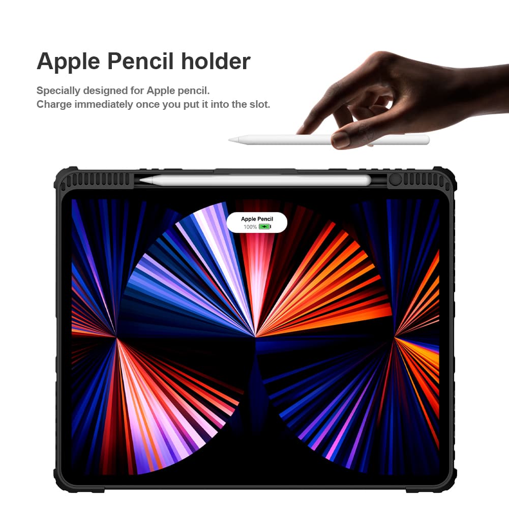 Pouzdro na tablet Nillkin Bumper Combo Keyboard pro iPad Pro 12.9 2020/2021/2022 Black - náhled 5