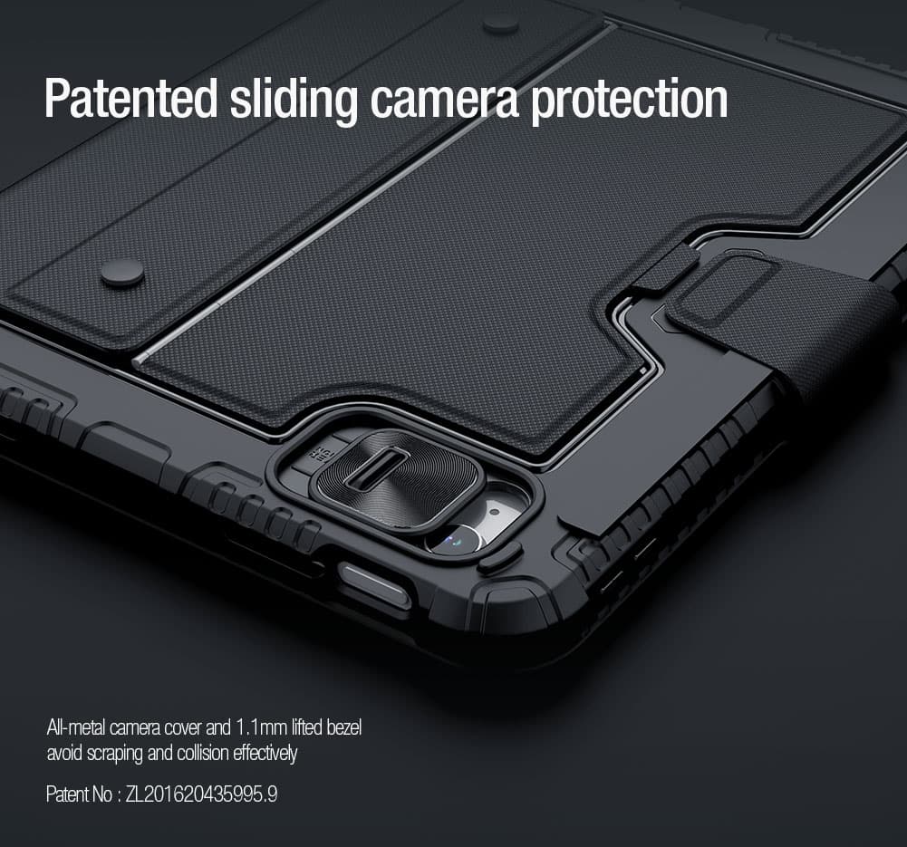 Pouzdro na tablet Nillkin Bumper Combo Keyboard Case (Backlit Version) pro iPad 10.9 2022 Black - náhled 5