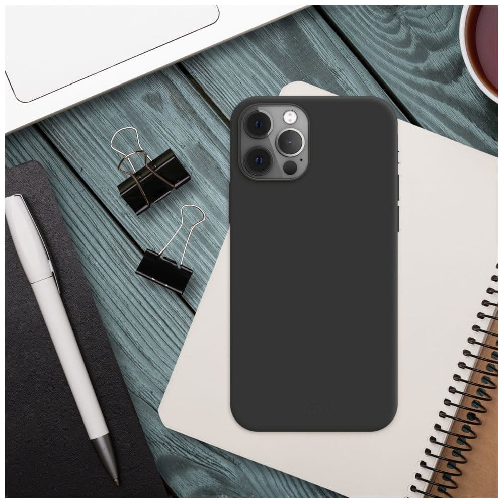 Zadní pogumovaný kryt FIXED Story pro Samsung Galaxy A25 5G, černý - náhled 5