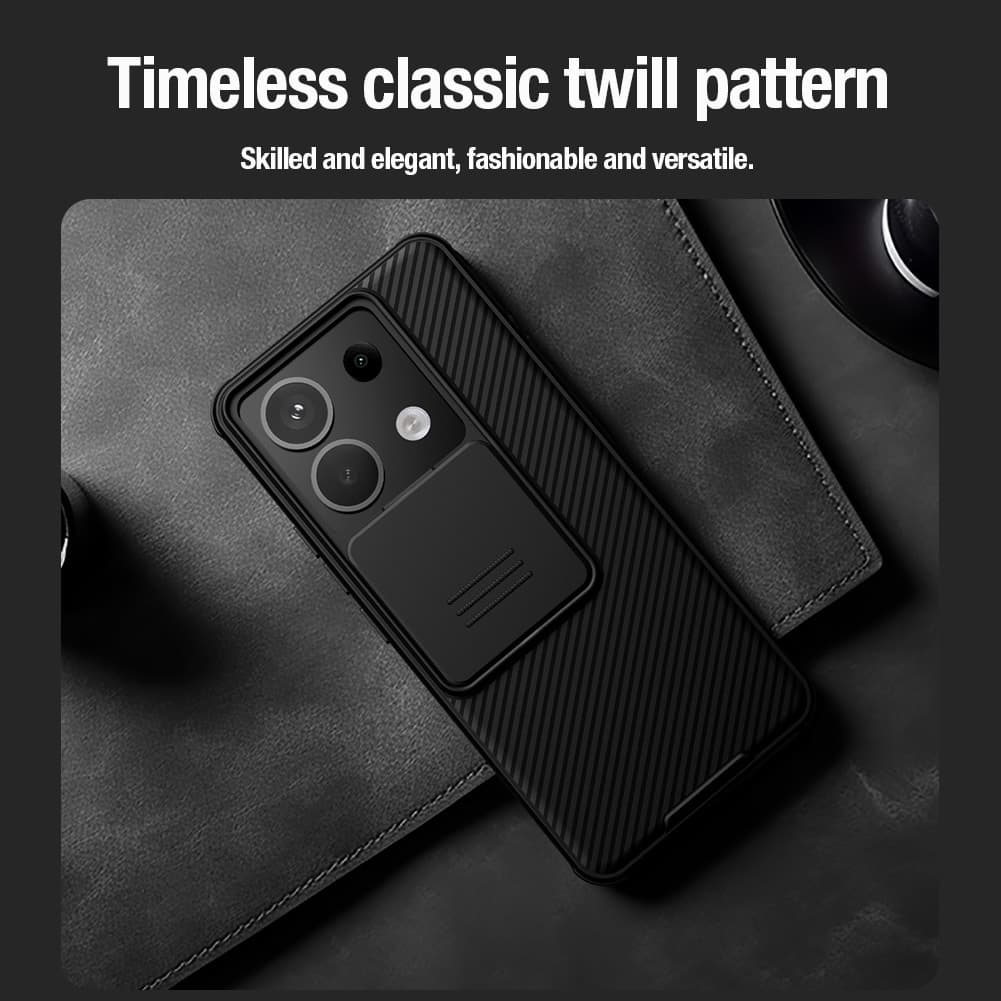 Nillkin CamShield Zadní Kryt pro Xiaomi Redmi Note 13 5G Black - náhled 5
