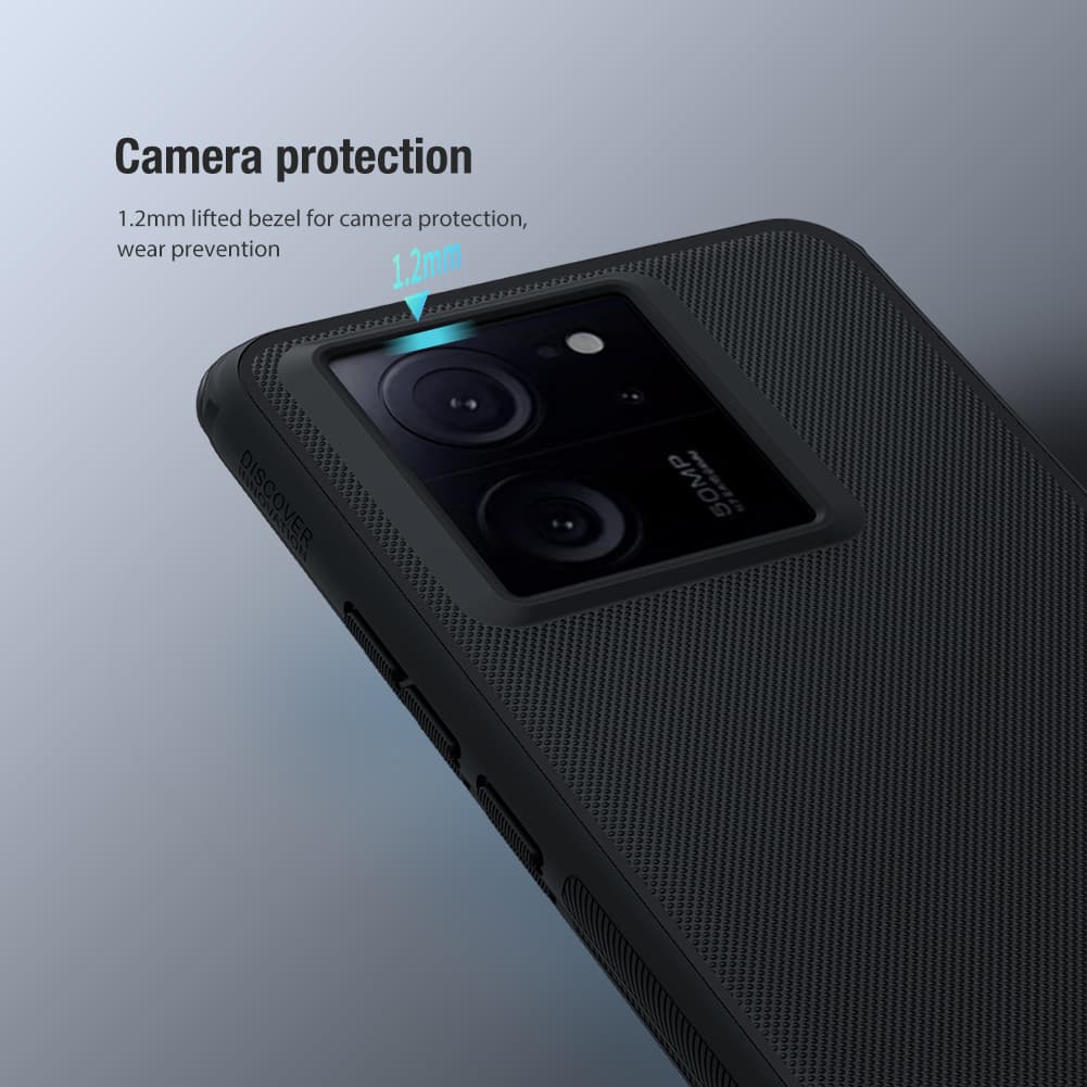 Nillkin Super Frosted PRO Zadní Kryt pro Xiaomi 13T/13T Pro Black - náhled 5