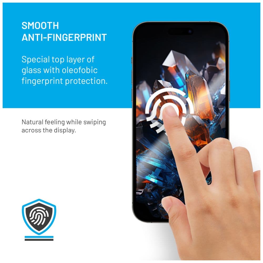 Prémiové ochranné tvrzené sklo FIXED Armor s aplikátorem pro Samsung Galaxy S24 Ultra, černé - náhled 5
