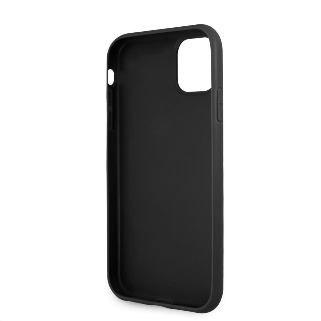 Guess PU 4G Metal Logo Zadní Kryt pro iPhone 11 Grey - náhled 5