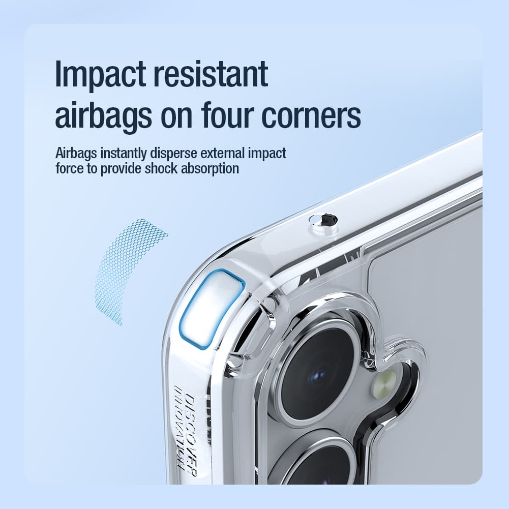 Nillkin Nature TPU PRO Magnetic Kryt pro Samsung Galaxy A55 5G Transparent - náhled 5