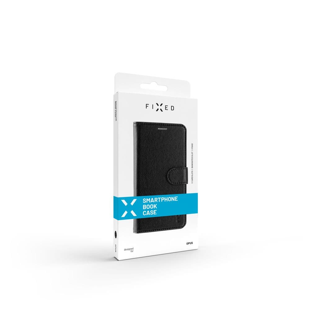 Pouzdro typu kniha FIXED Opus pro Apple iPhone 16 Plus, černé - náhled 5