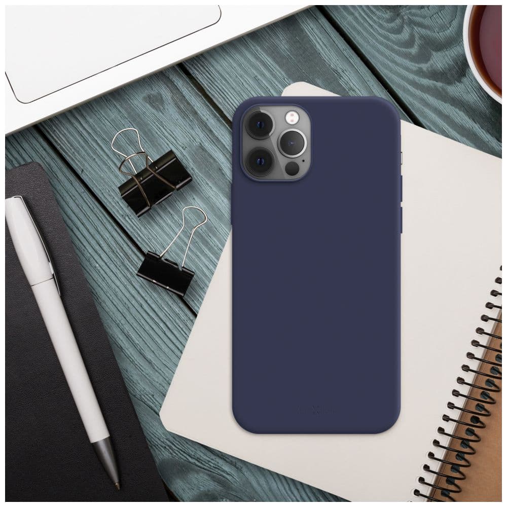 Zadní pogumovaný kryt FIXED Story pro Apple iPhone 16 Pro Max, modrý - náhled 5