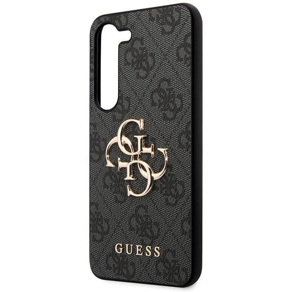 Guess PU 4G Metal Logo Zadní Kryt pro Samsung Galaxy A55 5G Grey - náhled 5