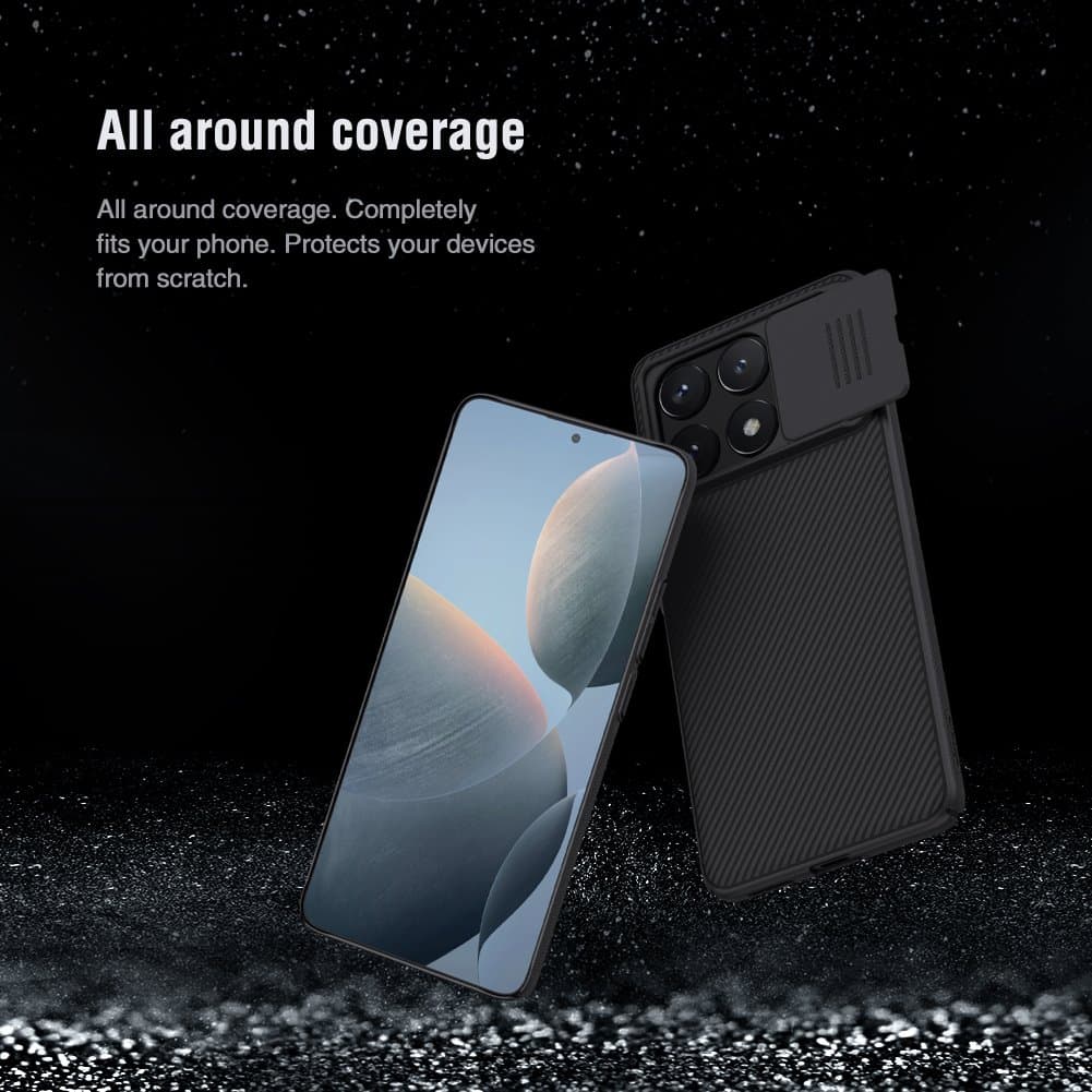 Nillkin CamShield Zadní Kryt pro Poco X6 Pro 5G Black - náhled 5