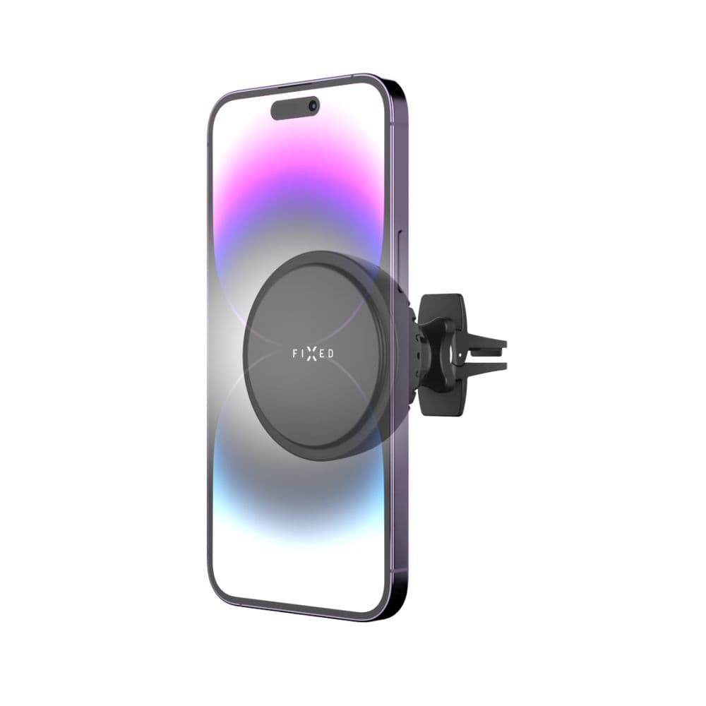 Držák s bezdrátovým nabíjením a aktivním chlazením FIXED MagCool s podporou uchycení MagSafe, 15W, černý - náhled 5