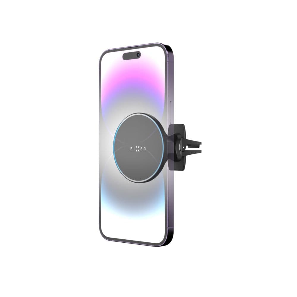 Držák s bezdrátovým nabíjením FIXED MagRound s podporou uchycení MagSafe, 15W, černý - náhled 5