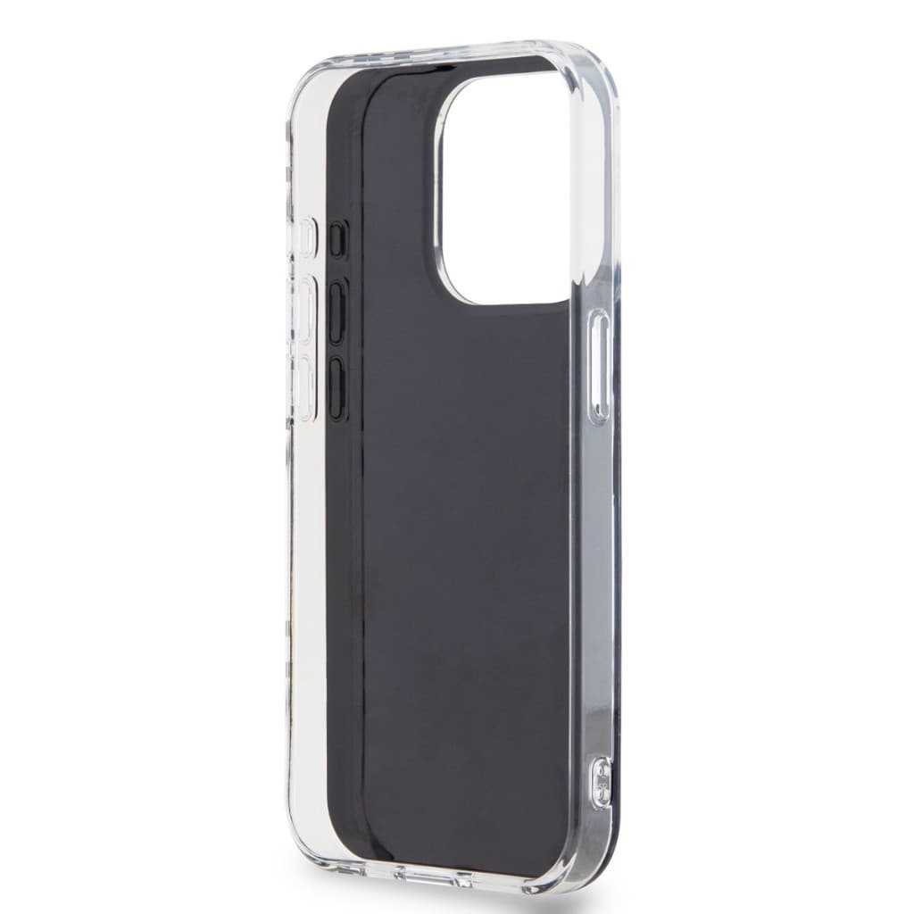Zadní Kryt DKNY PC/TPU Checkered Pattern pro iPhone 15 Pro Max černý - náhled 5