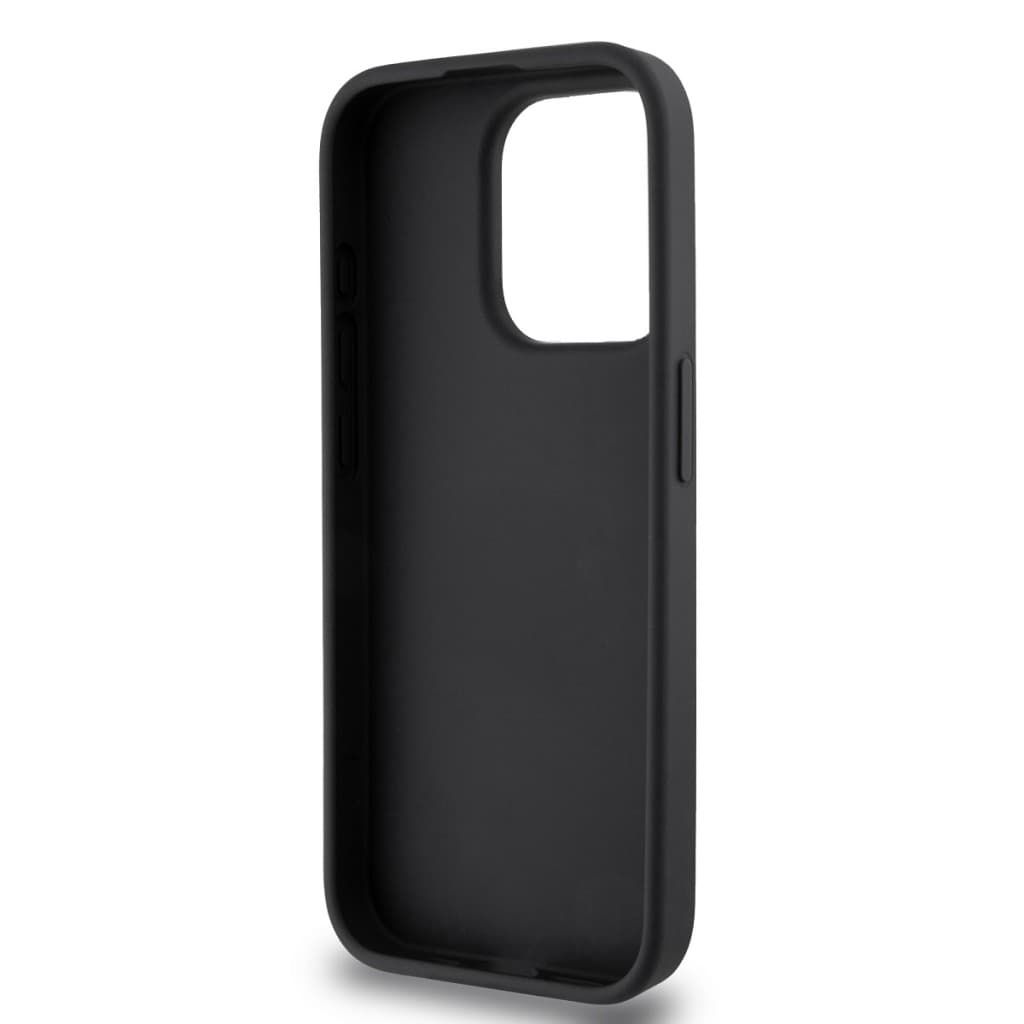 Zadní Kryt DKNY PU Leather Repeat Pattern Card Pocket pro iPhone 14 Pro Max Black - náhled 5