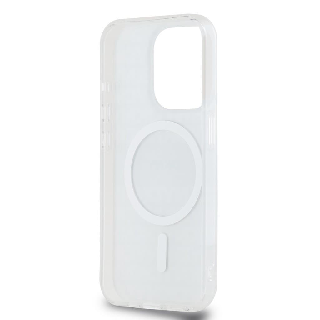 Zadní Kryt DKNY PC/TPU Repeat Pattern Tonal Stripe Magsafe na iPhone 14 Pro Max Beige - náhled 5