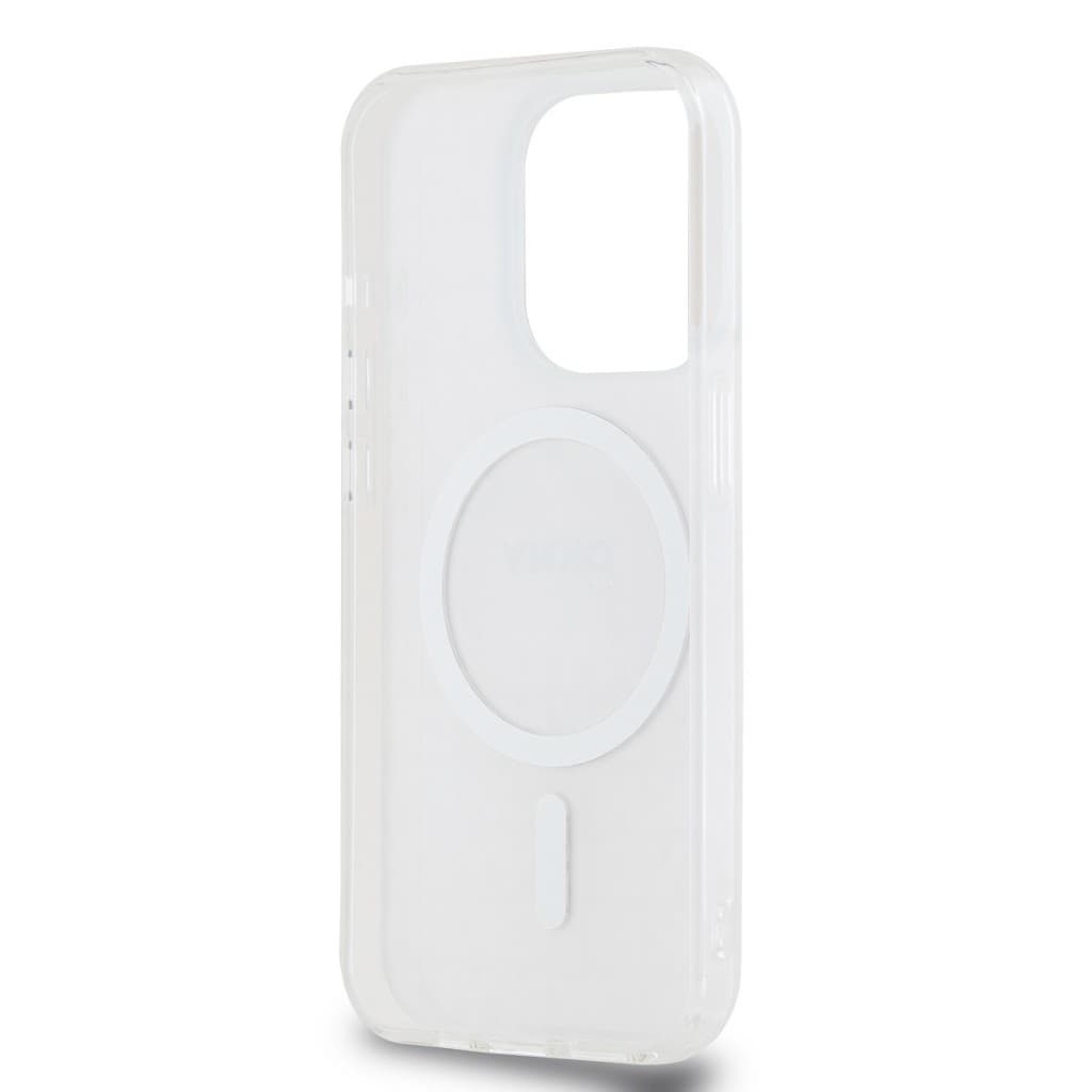 Zadní Kryt DKNY PC/TPU Repeat Pattern Tonal Stripe Magsafe pro iPhone 14 Pro růžový - náhled 5