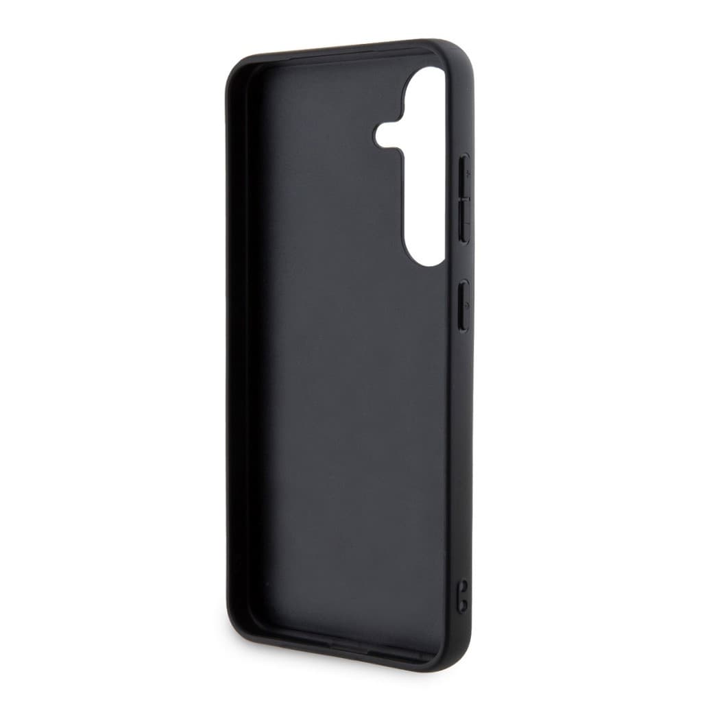 Zadní Kryt DKNY PC/TPU Repeat Pattern Tonal Stripe pro Samsung S24 černý - náhled 5