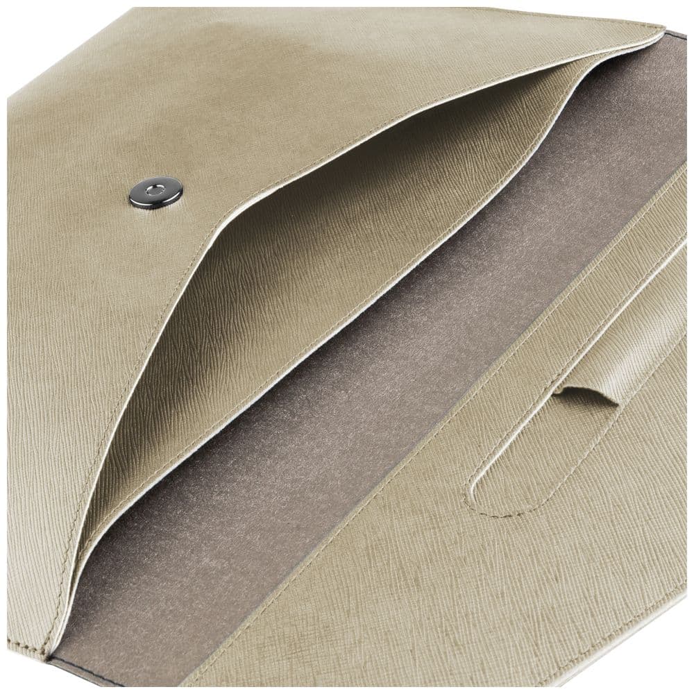 Pouzdro FIXED Siena pro notebooky a tablety do 13", krémové - náhled 5