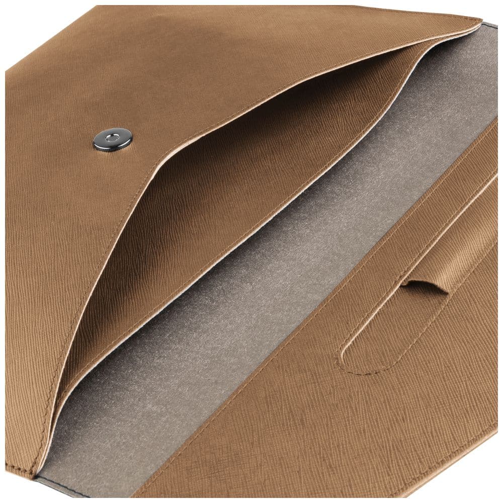 Pouzdro FIXED Siena pro notebooky a tablety do 13", kávové - náhled 5