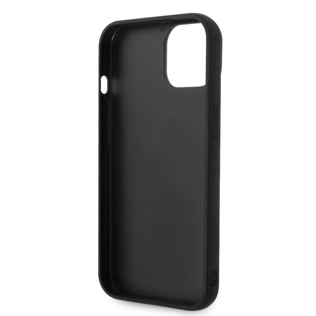 Karl Lagerfeld Quilted Puffy Ikonik Logo Zadní Kryt pro iPhone 14 Plus Black - náhled 5
