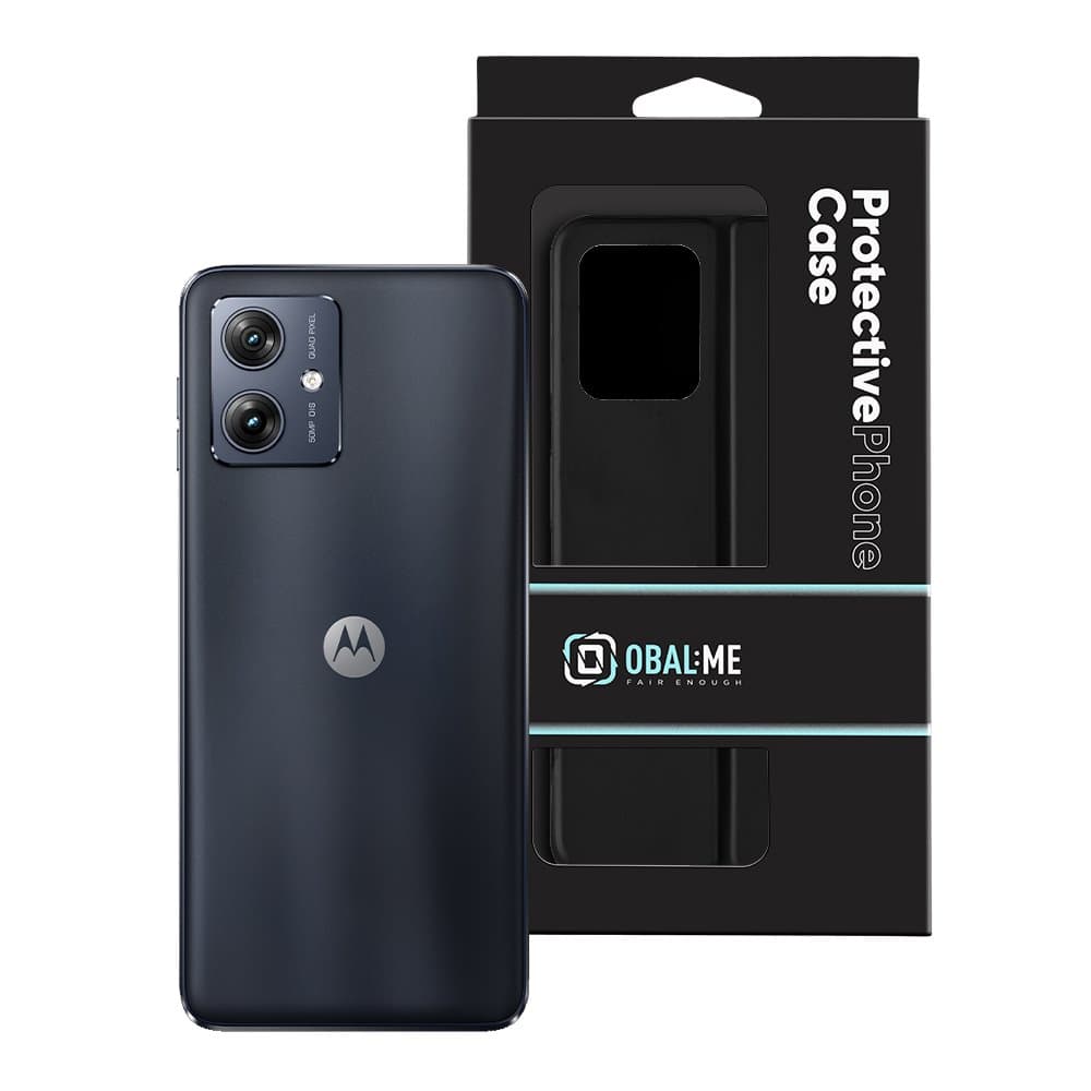 Knížkové pouzdro OBAL:ME SmoothTouch pro Motorola G54 5G/Power Edition Black - náhled 5