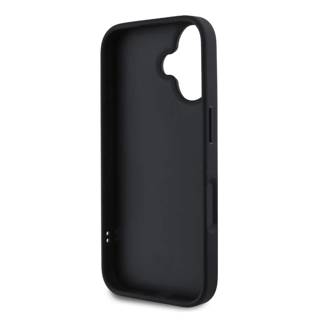 Zadní kryt Karl Lagerfeld 3D Rubber Ikonik pro iPhone 16 Black - náhled 5