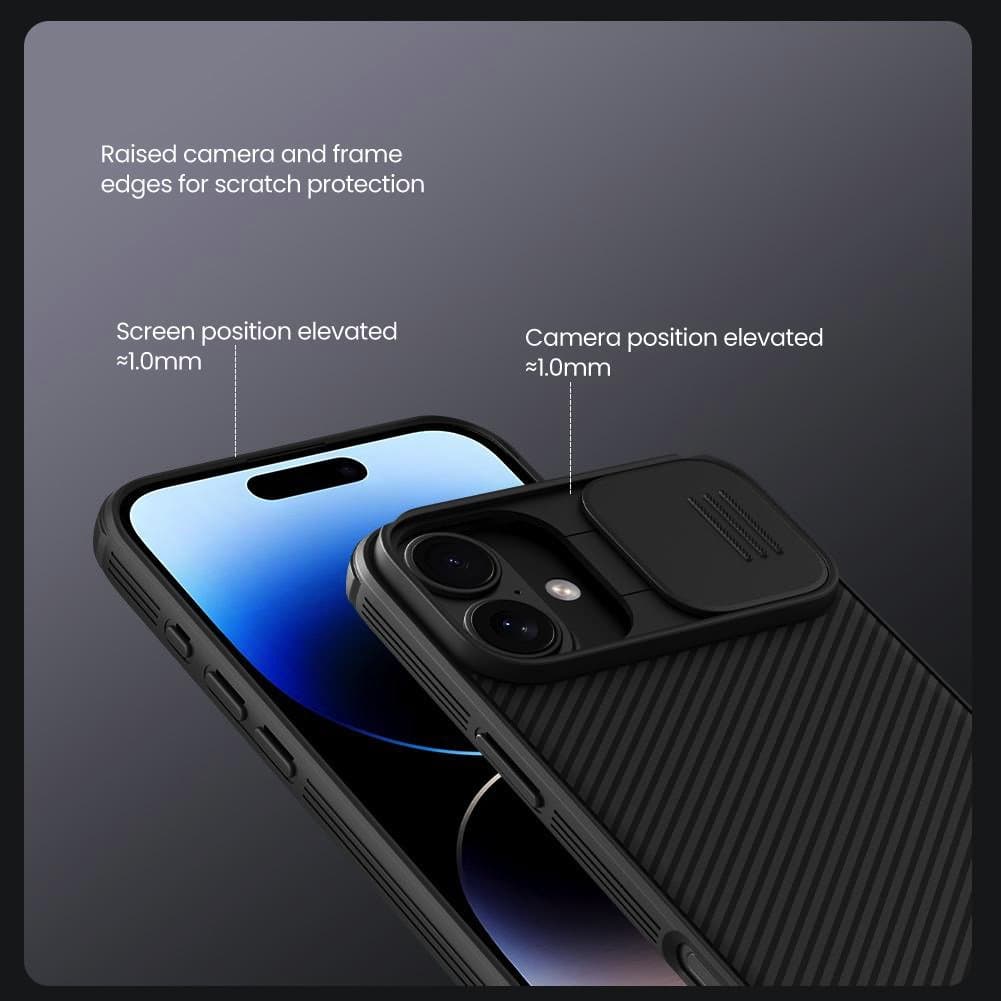 Zadní kryt Nillkin CamShield PRO Magnetic pro Apple iPhone 16 Black - náhled 5