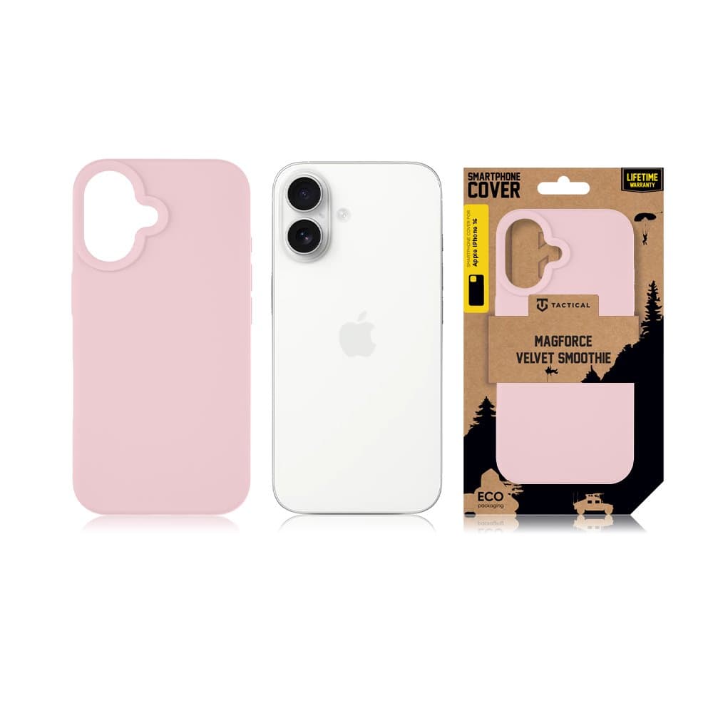 Zadní kryt Tactical MagForce Velvet Smoothie pro Apple iPhone 16 Pink Panther - náhled 5