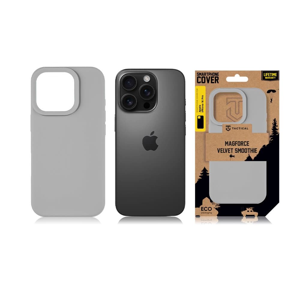 Zadní kryt Tactical MagForce Velvet Smoothie pro Apple iPhone 16 Pro Foggy - náhled 5